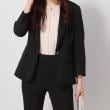アンカーウーマン(ANCHOR WOMAN)の【洗える／通勤】ストレッチ 8分袖ジャケット34