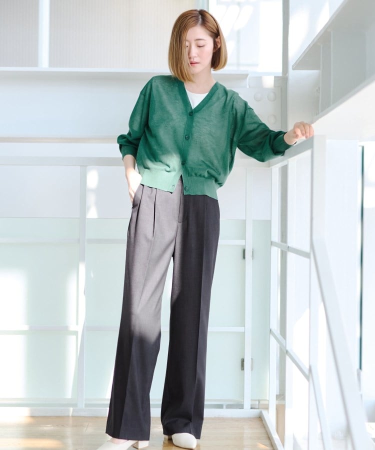 アンカーウーマン(ANCHOR WOMAN)の【冷房対策】シアーカーディガン21