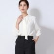 アンカーウーマン(ANCHOR WOMAN)の【洗える】ジョーゼット ボウタイブラウス35