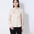 アンカーウーマン(ANCHOR WOMAN)の【洗える】アシンメトリーラッフルボウタイブラウス25