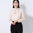 アンカーウーマン(ANCHOR WOMAN)の【洗える】アシンメトリーラッフルボウタイブラウス26