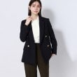 アンカーウーマン(ANCHOR WOMAN)の【洗える】アシンメトリーラッフルボウタイブラウス46