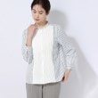 アンカーウーマン(ANCHOR WOMAN)の【洗える】ピンタックバイカラーブラウス23