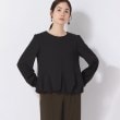 アンカーウーマン(ANCHOR WOMAN)の【洗える】ジョーゼット シフォンブラウス ブラック(019)