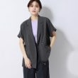 アンカーウーマン(ANCHOR WOMAN)の【洗える】半袖シアーシャツジャケット12