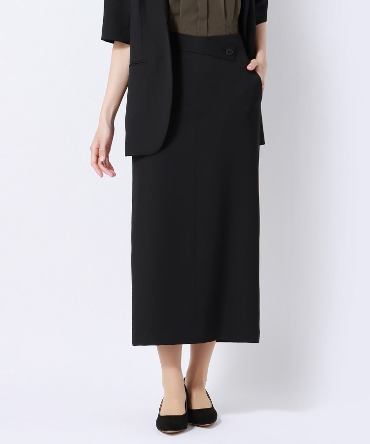 楽天市場】【洋服の青山】セットアップ可能 セミフレアスカート