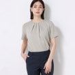 アンカーウーマン(ANCHOR WOMAN)の【洗える】ウーブンライクジャージー カットブラウス25