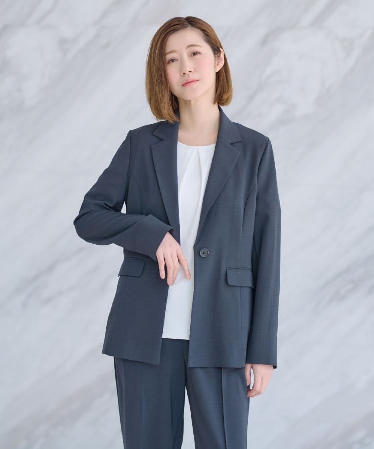 アンカーウーマン(ANCHOR WOMAN)の【2点セット】テーラードジャケット＆ワイドパンツ5