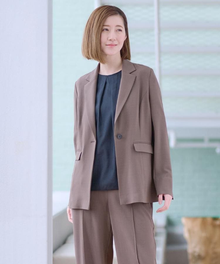 アンカーウーマン(ANCHOR WOMAN)の【2点セット】テーラードジャケット＆ワイドパンツ18