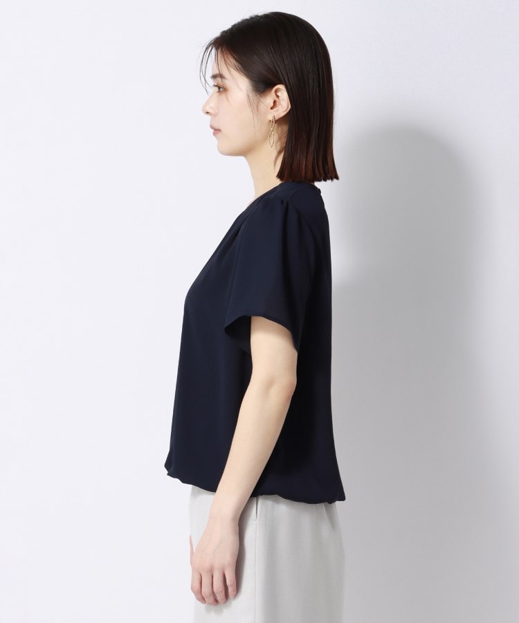 アンカーウーマン(ANCHOR WOMAN)の【洗える】シフォンジョーゼット プルオーバーブラウス3