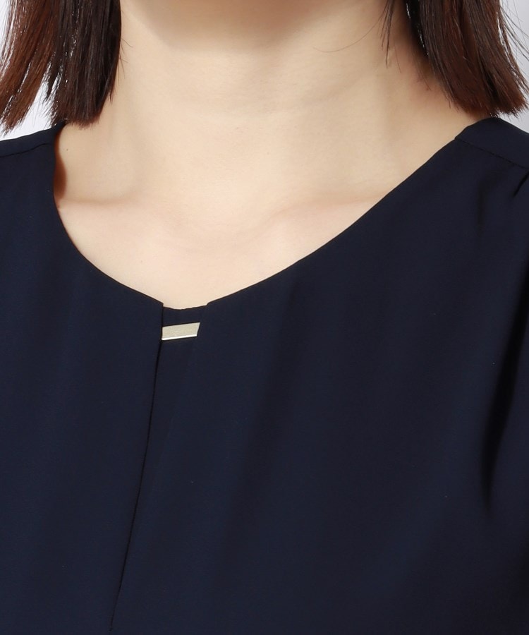 アンカーウーマン(ANCHOR WOMAN)の【洗える】シフォンジョーゼット プルオーバーブラウス5
