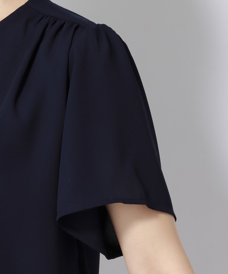 アンカーウーマン(ANCHOR WOMAN)の【洗える】シフォンジョーゼット プルオーバーブラウス6