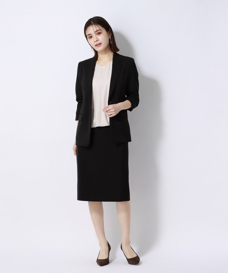アンカーウーマン(ANCHOR WOMAN)の【洗える】シフォンジョーゼット プルオーバーブラウス23