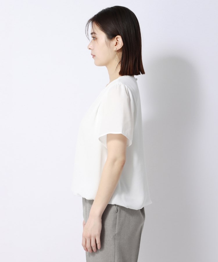アンカーウーマン(ANCHOR WOMAN)の【洗える】シフォンジョーゼット プルオーバーブラウス26