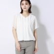 アンカーウーマン(ANCHOR WOMAN)の【洗える】シフォンジョーゼット プルオーバーブラウス24