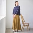 アンカーウーマン(ANCHOR WOMAN)の【撥水／洗える】バンドカラーシャツ／BIYORI UP16