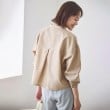 アンカーウーマン(ANCHOR WOMAN)の【撥水／洗える】バンドカラーシャツ／BIYORI UP19
