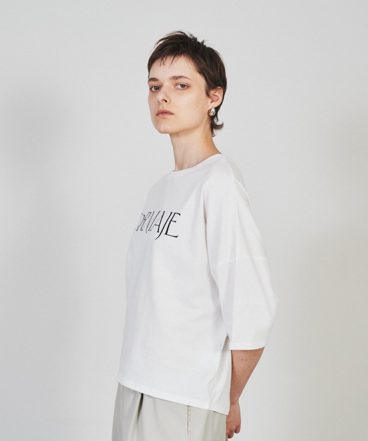 クロエンス(cloenc)の【春セール／コットンブレンド】FLFORMAJEルーズTシャツ3