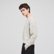 クロエンス(cloenc)の【春セール／手洗い可】ラメクルーネック ニットプルオーバー3