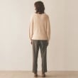クロエンス(cloenc)の【ストレッチ／ラクちん】ジャージピンタックテーパードパンツ11