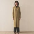 クロエンス(cloenc)の【春セール／手洗い可】スキッパーリブニットワンピース モカブラウン(042)