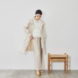 クロエンス(cloenc)の【春セール／軽アウター】グログランフーディロングブルゾン26