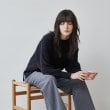 クロエンス(cloenc)の【春セール／春ニット／手洗い可】コットンブレンドニットプルオーバー16