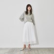クロエンス(cloenc)の【春セール／春ニット／手洗い可】コットンブレンドニットプルオーバー21