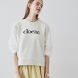 クロエンス(cloenc)の【春セール／手洗い可】袖切り替えスウェットプルオーバー オフホワイト(003)