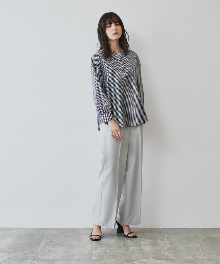 クロエンス(cloenc)のコットンブレンド スキッパーシャツブラウス9
