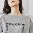 クロエンス(cloenc)のcloencロゴ スウェットプルオーバー4
