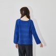 クロエンス(cloenc)の【春セール／春ニット／手洗い可】コットンブレンドボーダー柄ニット3