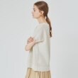 クロエンス(cloenc)の【春セール／手洗い可】ワッフル編みシアープルオーバー2