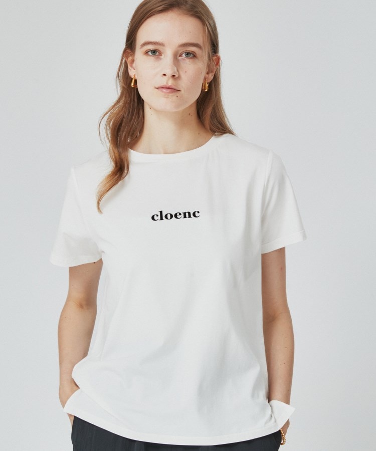 クロエンス(cloenc)のロゴ入りストレッチTシャツ8