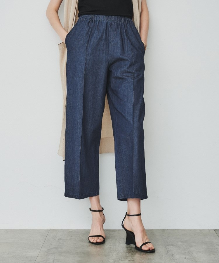 コットンリネンデニムパンツ(デニムパンツ) | cloenc コットンリネンデニムパンツ(デニムパンツ) | cloenc