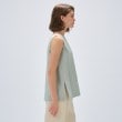 クロエンス(cloenc)の【接触冷感／セットアップ／マシンウォッシュ】レーヨンツイルノースリブラウス9