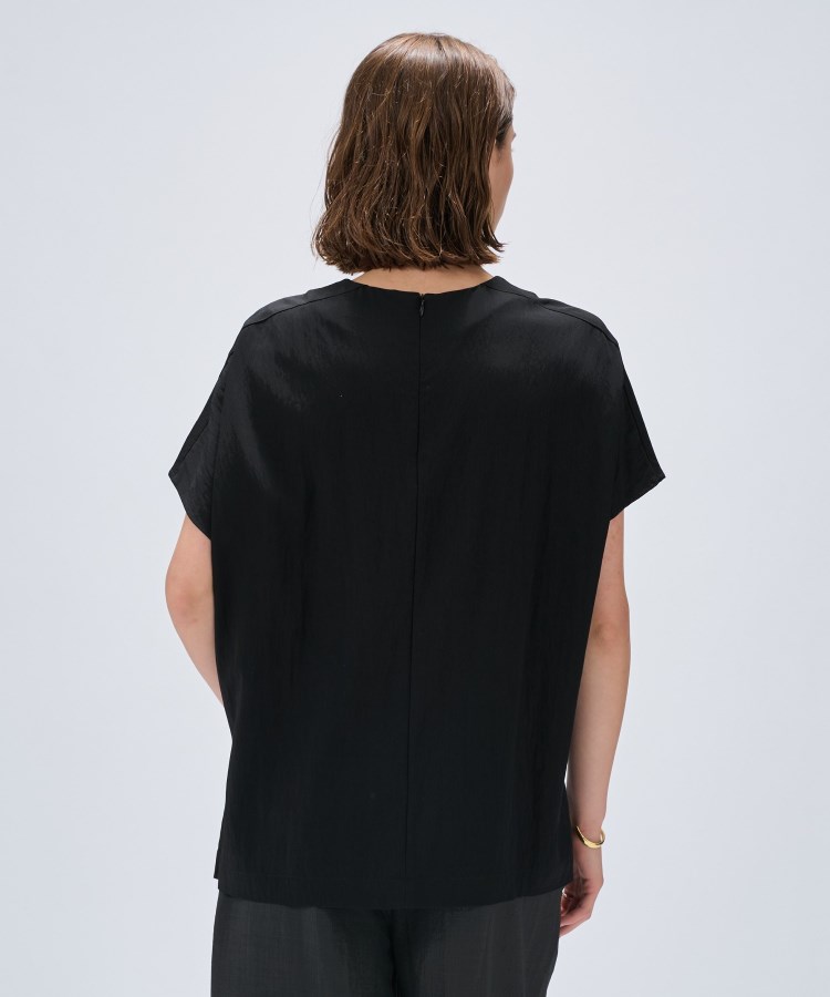 クロエンス(cloenc)の【接触冷感／セットアップ／マシンウォッシュ】レーヨンツイルブラウス22