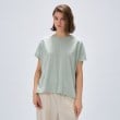 クロエンス(cloenc)の【接触冷感／セットアップ／マシンウォッシュ】レーヨンツイルブラウス10