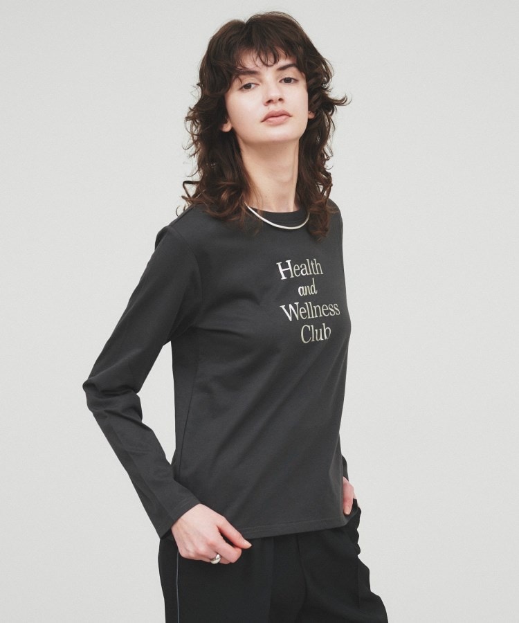 クロエンス(cloenc)の【手洗い可】箔プリントロゴTシャツ11