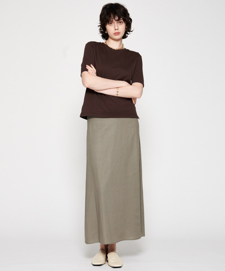 クロエンス(cloenc)の【UVカット／接触冷感／マシンウォッシュ】スリムTシャツ9