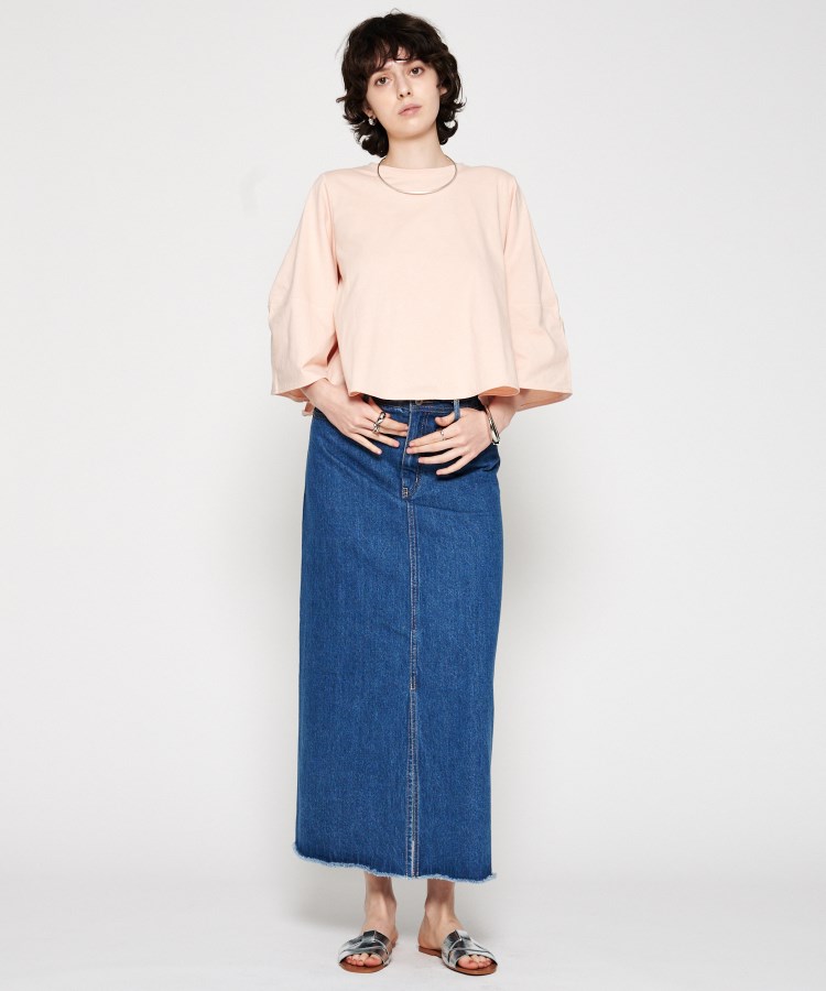 クロエンス(cloenc)の【UVカット／接触冷感／マシンウォッシュ】フレアTシャツ5