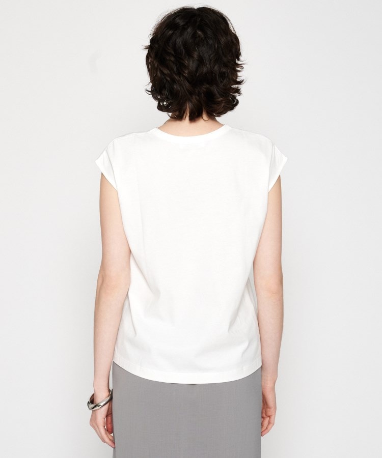 クロエンス(cloenc)の【UVカット／接触冷感／マシンウォッシュ】ノースリーブフォルムTシャツ3