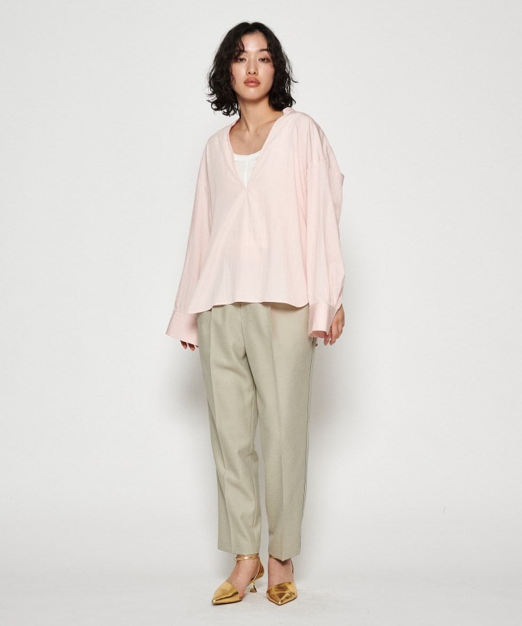 クロエンス(cloenc)の【手洗い可】スキッパーシャツブラウス19