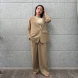 クロエンス(cloenc)の【セットアップ／マシンウォッシュ】イージーワイドパンツ22