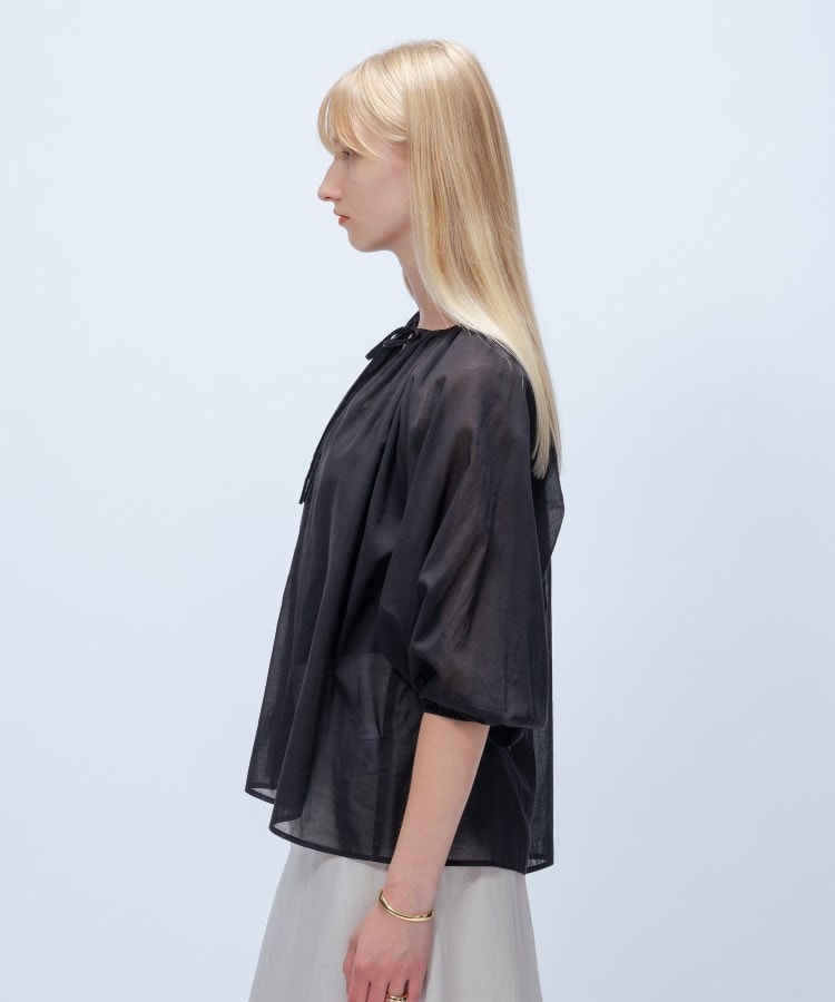 クロエンス(cloenc)の【手洗い可】コットンシフォンシアーブラウス10