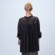 クロエンス(cloenc)の【手洗い可】コットンシフォンギャザーブラウス7
