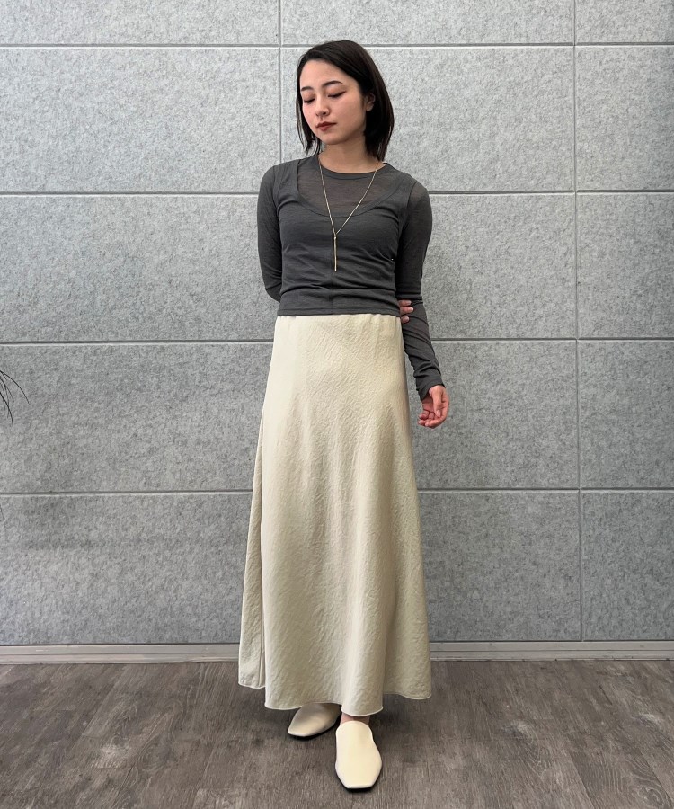クロエンス(cloenc)の【手洗い可】シアーレイヤードプルオーバー19