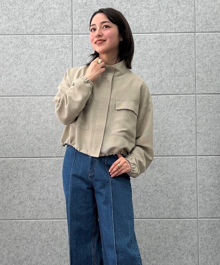 クロエンス(cloenc)の【軽アウター／手洗い可】メッシュジップブルゾン13