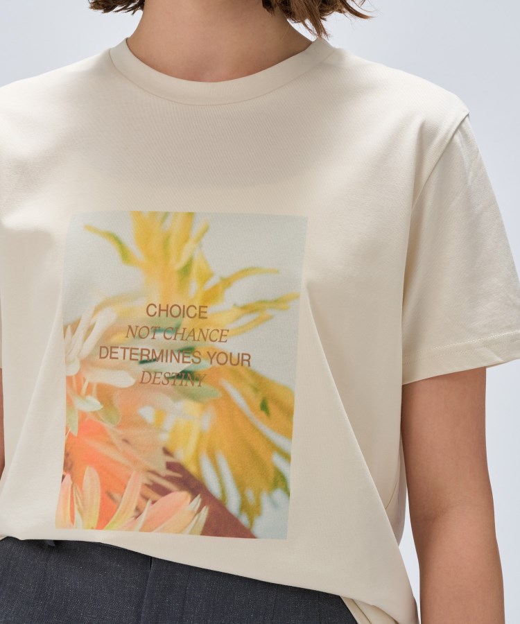クロエンス(cloenc)の【手洗い可】ロゴプリントTシャツ12