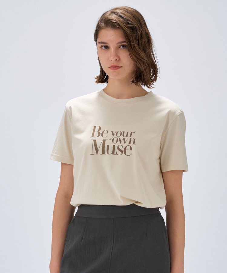 クロエンス(cloenc)の【手洗い可】ロゴプリントTシャツ39